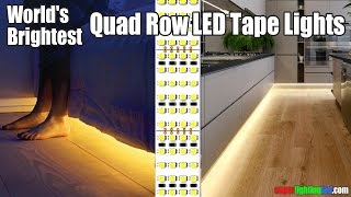 Brightest Quad Row  LED Light Strips - 4NFLS X2160 24V
