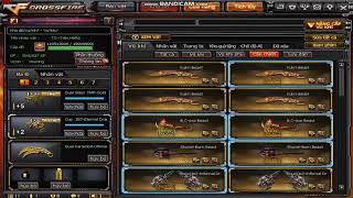 kho đồ  VIP 8 Đột kích việt nam,  Cross Fire   CFVN  khủng nhất clan TopStarCFVN