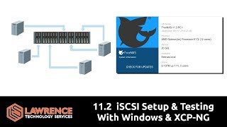 FreeNAS 11.2  iSCSI Setup & Testing With Windows & XCP-NG