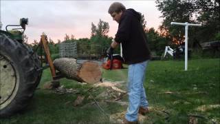 Ported Makita DCS520 vs Dolmar 5100S stock
