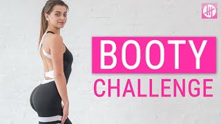 Best Booty Challenge for Perfect Butt & Glutes | At Home | No Equipment
