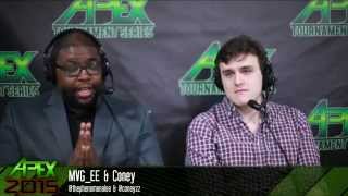 Apex 2015 - SSB4 - SS MrConCon (Luigi) vs Chef_Pac (Pac-Man)