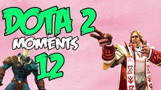 Dota 2 - Moments 12 (Хускар и Омник) ПОГОВОРИМ С ДОТЕРАМИ