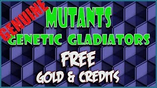 Mutants Genetic Gladiators Hack - Working Cheats for Unlimited Gold and Credits! 2018