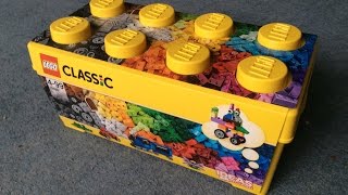 Lego 10696 'Medium Creative Brick Box' Unboxing, Part Analysis, Speed build and Review