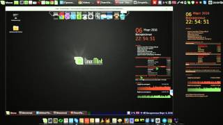 Настройка conky (конки) и подключение swap (своп) файла