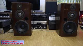 bass đánh như sấm loa đầu đàn có khác TEST ONKYO SCEPTER 1001