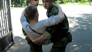 Дембель,проход через 1 КПП