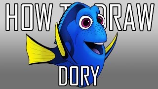 How To Draw Dory - Quick Simple Easy Steps For Beginners 22