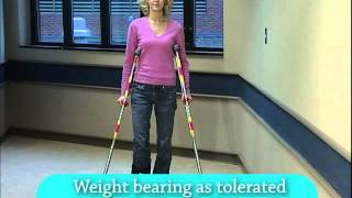 How to use canes, crutches and walkers after surgery