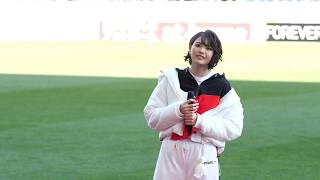 三阪咲『繋げ！』@ 第98回全国高校サッカー選手権大会 決勝 キックオフライブ in 埼玉スタジアム2002 2020/01/13