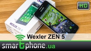 Wexler ZEN 5 - Обзор смартфона с Full HD экраном