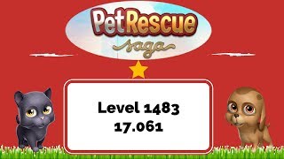 Pet Rescue Saga Level 1483 - No Boosters