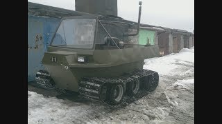 Строительство гусеничного вездехода Ондатра