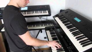 Genesis - "Fading lights" on Korg Wavestation, Triton Extreme and Ensoniq VFX