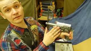 Пневматический пистолет CyberGun Tanfoglio Gold Custom