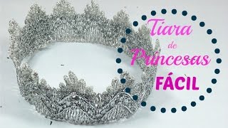 ?HAZ UNA TIARA DE PRINCESAS PARA FIESTA ? Sabor de Fiesta