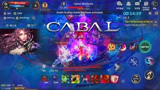 Cabal Mobile 카발 모바일 - Gladiator Level 139 Solo Dungeons Catacomb Frost Gameplay Android/iOS