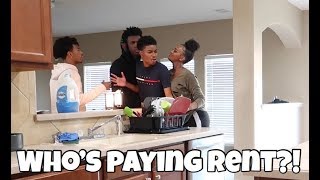 BABY KAISER HAS TO PAY RENT PRANK ON NIQUE AND KING!!!