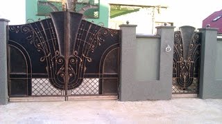 Автоматические Распашные Кованые Ворота