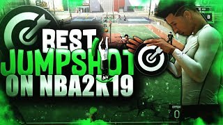 The BEST JUMPSHOT on NBA2K19 - LIMITLESS GREENS with NO SHOOTING BADGES
