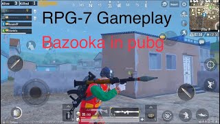 RPG in pubg mobile | Pubg mobile 0.12 beta zombie mode gameplay