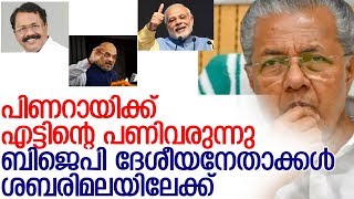അറസ്റ്റ് ചെയ്താല്‍ ദേശീയപ്രശ്‌നമായി വളരുംവിധം നേതാക്കളെയിറക്കാന്‍ ബിജെപി-BJP