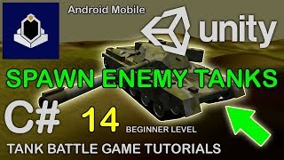 Unity Tank Battle Game Tutorial 14 - Spawn Enemy Tanks