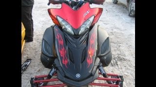 Yamaha Apex with Bender exhaust