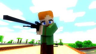 Monster School : ZOMBIE APOCALYPSE vs HEROBRINE, Enderman Challenge - Minecraft Animation