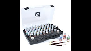 Обзор красок Vallejo Game color pain set\ review vallejo Game color paint set