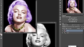 как из черно белой фотографии сделать цветную фотошоп cs6