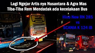 ngebut ! akhirnya kecelakaan ! trip report bus new shantika "PANIGALE" PART 2