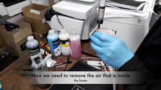 Monster Sigma CISS with K chip installation for HP7740