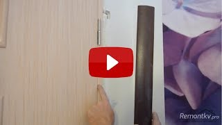 Установка наличников своими руками