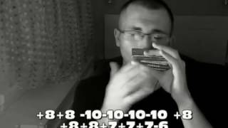 Ghost Riders in the Sky (Johnny Cash) harmonica tabs