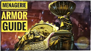 How to get Menagerie Armor and Chalice Recipes Destiny 2