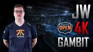 CS:GO | JW 4K vs Gambit @ DreamHack Open Summer 2017