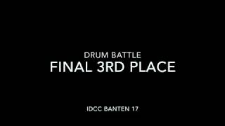 The Groovy Warmadewa - Final 3rd Place Drum Battle IDCC 2017