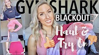 HUGE GYMSHARK BLACKOUT HAUL | Sizing, Cameltoe, Squat Proof?