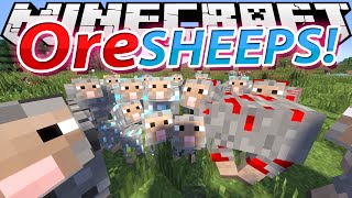 Minecraft: Mod Showcase - Ore Sheep MOD 1.7.10 !