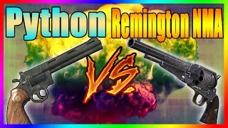 BO1 Python V.S Remington New Model Army on Round 50 - Call of Duty Zombies