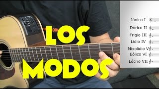 Los modos griegos. Explicación fácil y rápida