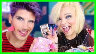 FULL FACE OF KIDS MAKEUP CHALLENGE!