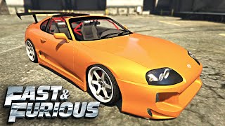 Toyota Supra из Форсажа - GTA 5 Моды