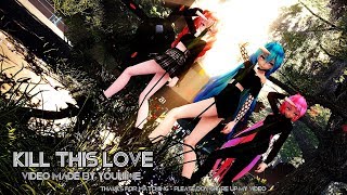 [MMD] BLACKPINK - Kill This Love [Miku Luka Teto]