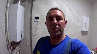Крым. Симферополь .Замена газовогого  котла Beretta CIAO на Westen Pulsar D.#ТеплотехникаКрыма