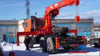 Седельный тягач Камаз с КМУ Kanglim 1256G-2_ГП ГИРД