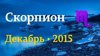 Скорпион, гороскоп Таро на декабрь 2015