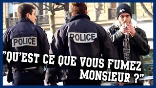 FUMER UN ÉNORME (FAUX) JOINT (JE CROISE LES FLICS ET FLORIAN PHILIPPOT) | PRANK (CAMÉRA CACHÉE)